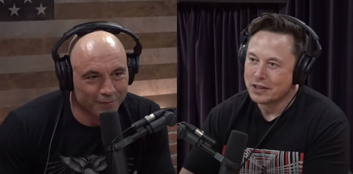 Joe Rogan and Elon Musk