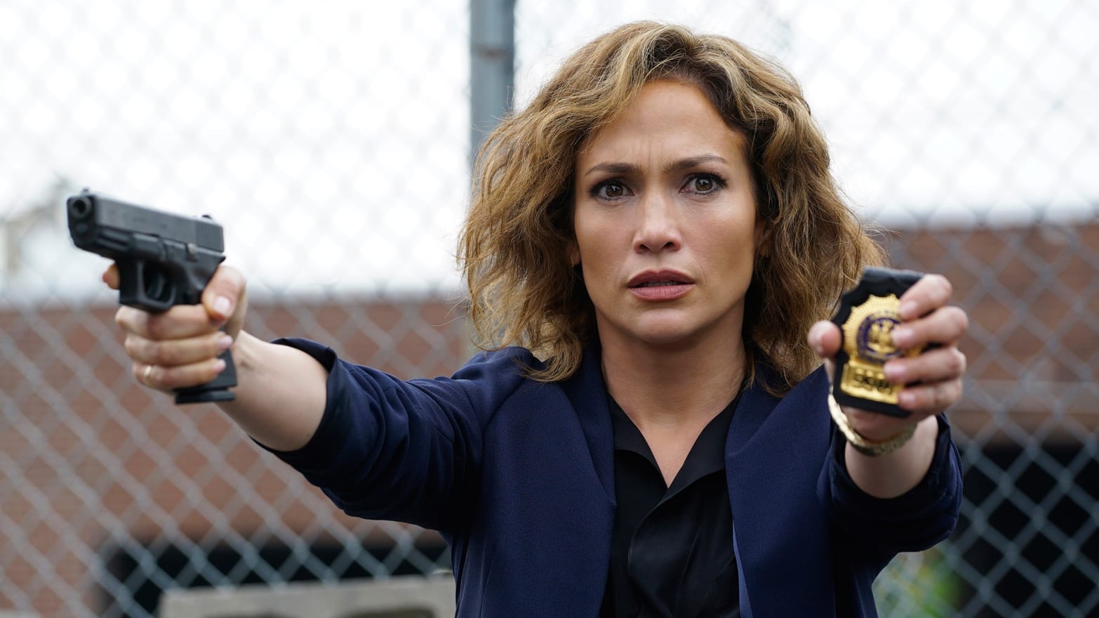 Jennifer Lopez as a cop