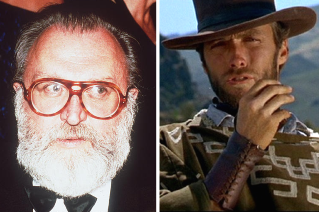 Sergio Leone and Clint Eastwood