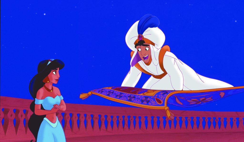 A still from Disney's Aladdin