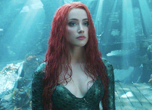 Amber Heard in a still from Aquaman