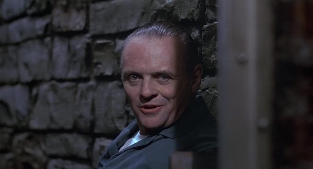 Anthony Hopkins as Hannibal Lecter in The Silence of the Lambs | Universal Pictures