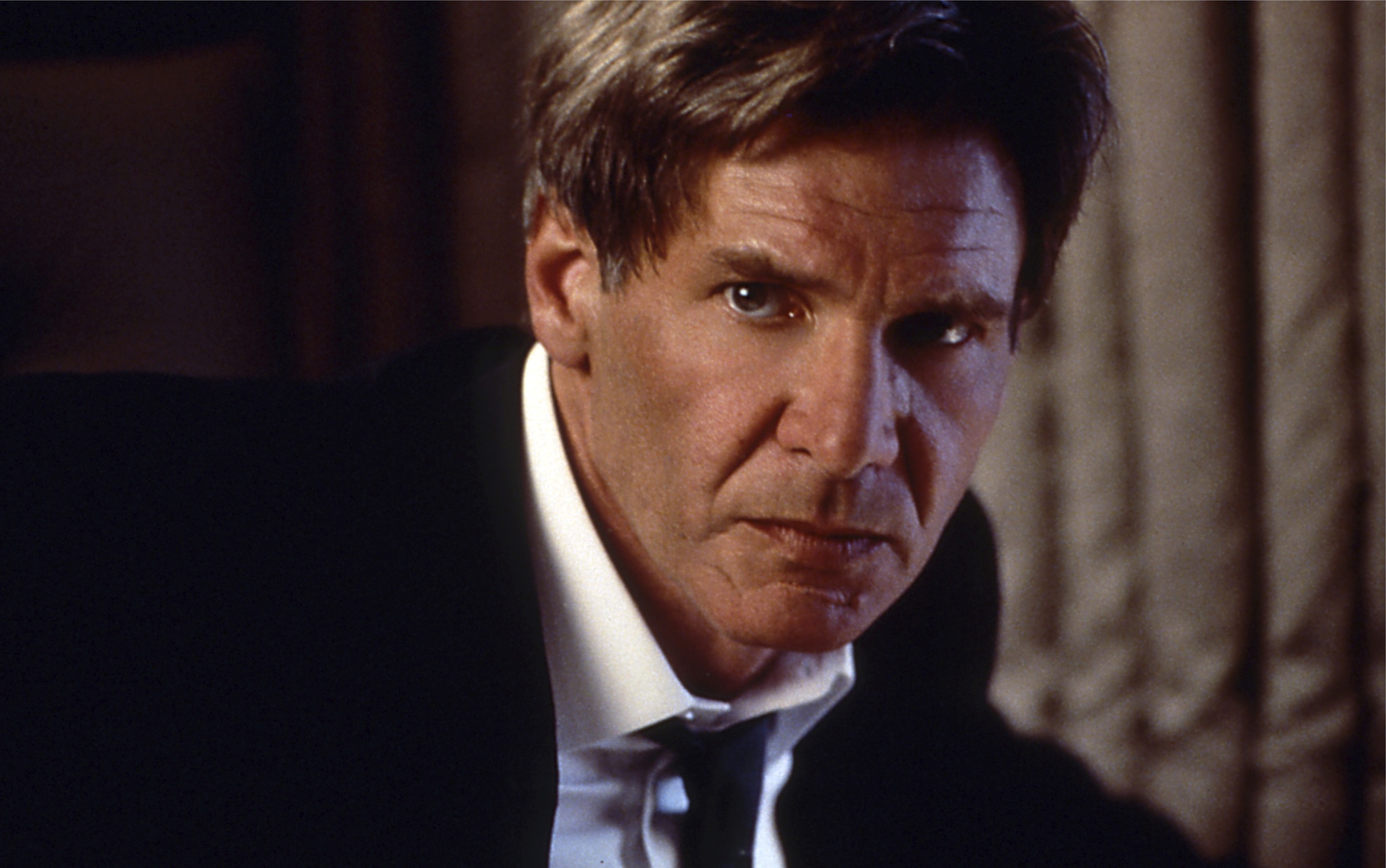 Harrison Ford as President James Marshall in Air Force One