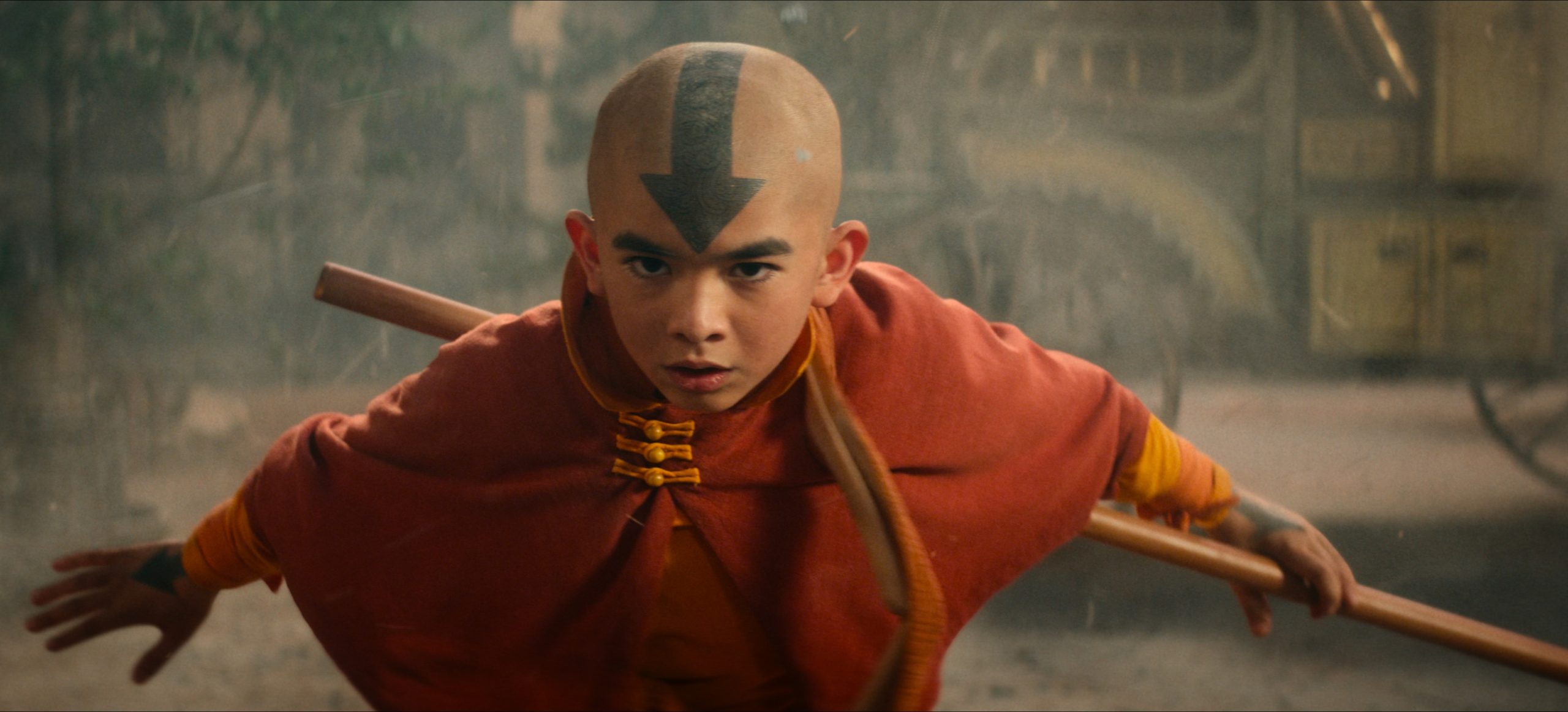 A snap from Netflix's Avatar: The Last Airbender trailer