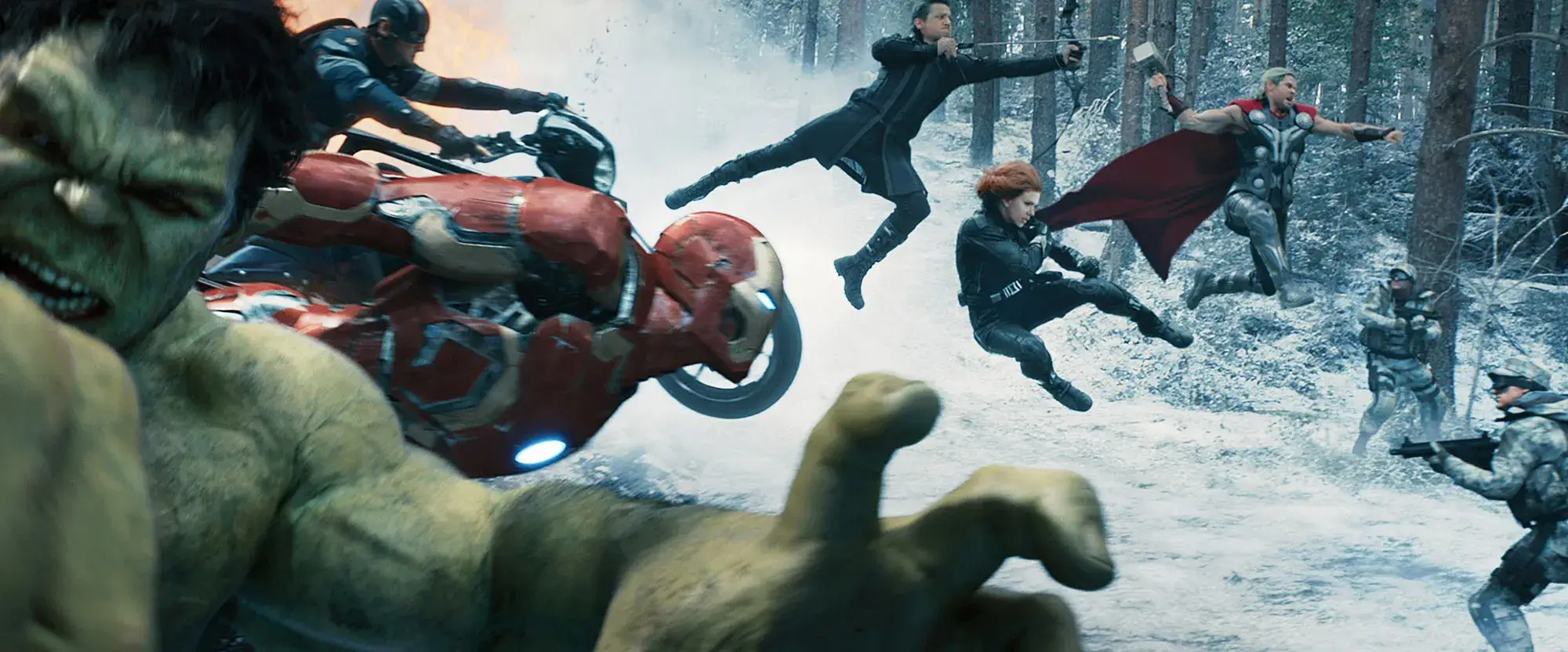 A still from Avengers: Age of Ultron 