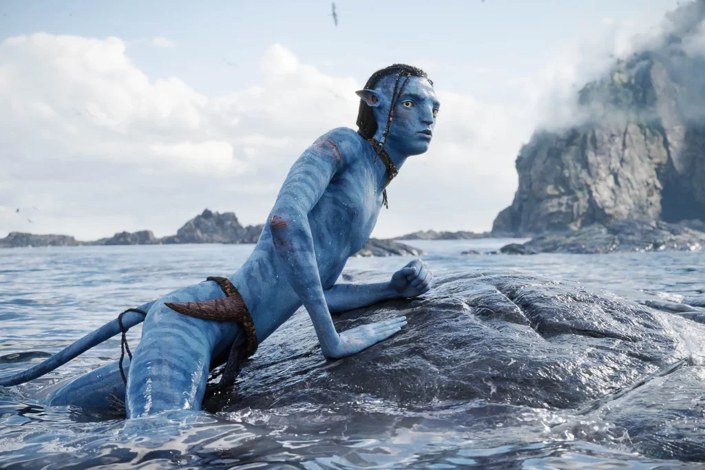 A still from Avatar: Way of Water