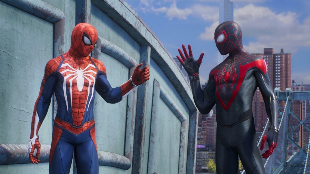 Peter and Miles share one skill tree in Marvel's Spider-Man 2. 