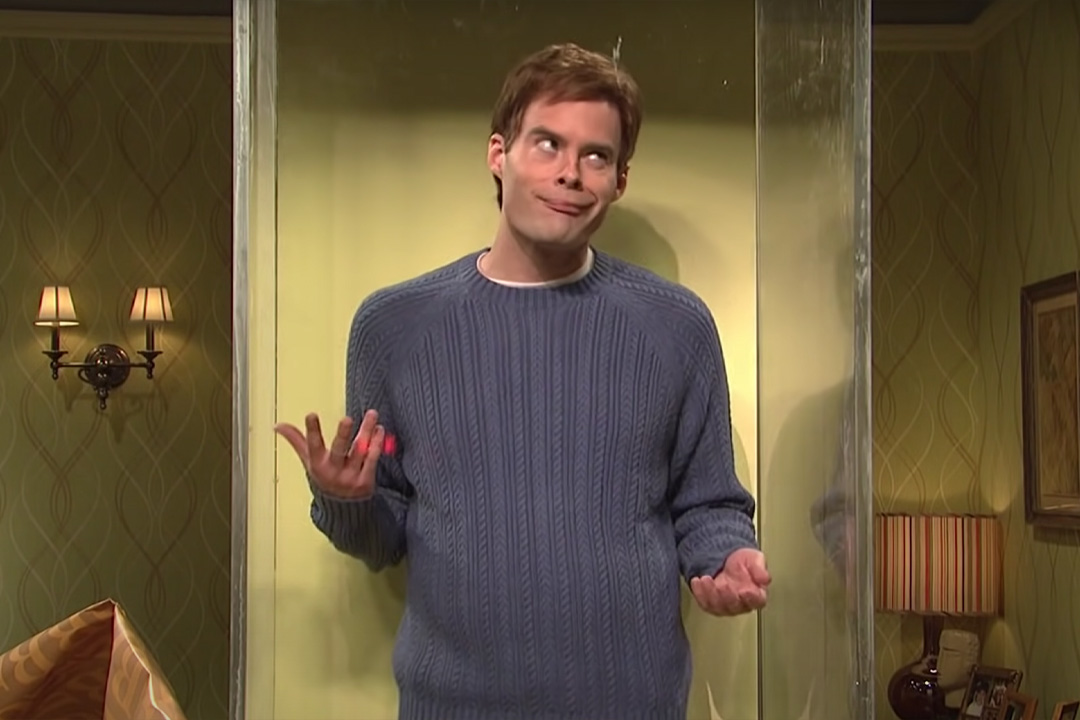 Bill Hader in one of his SNL sketches