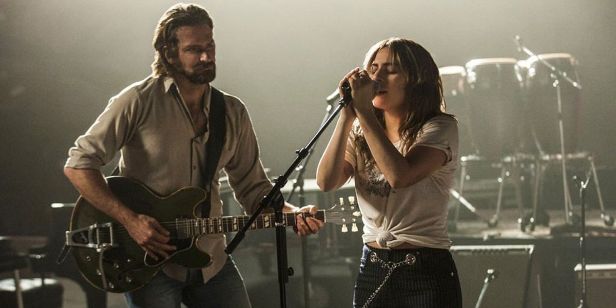 bradley cooper and lady gaga in a star is born