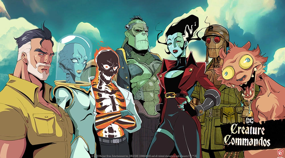 The characters from DCU's Creature Commandos