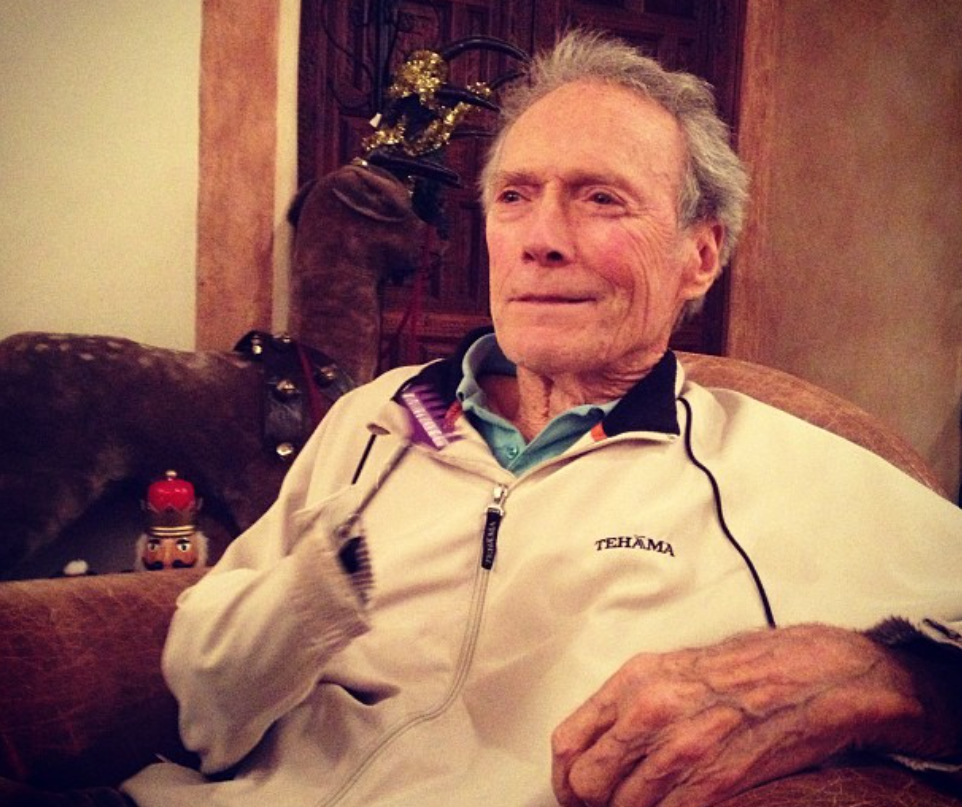 Clint Eastwood (via @morganeastwood | Instagram)