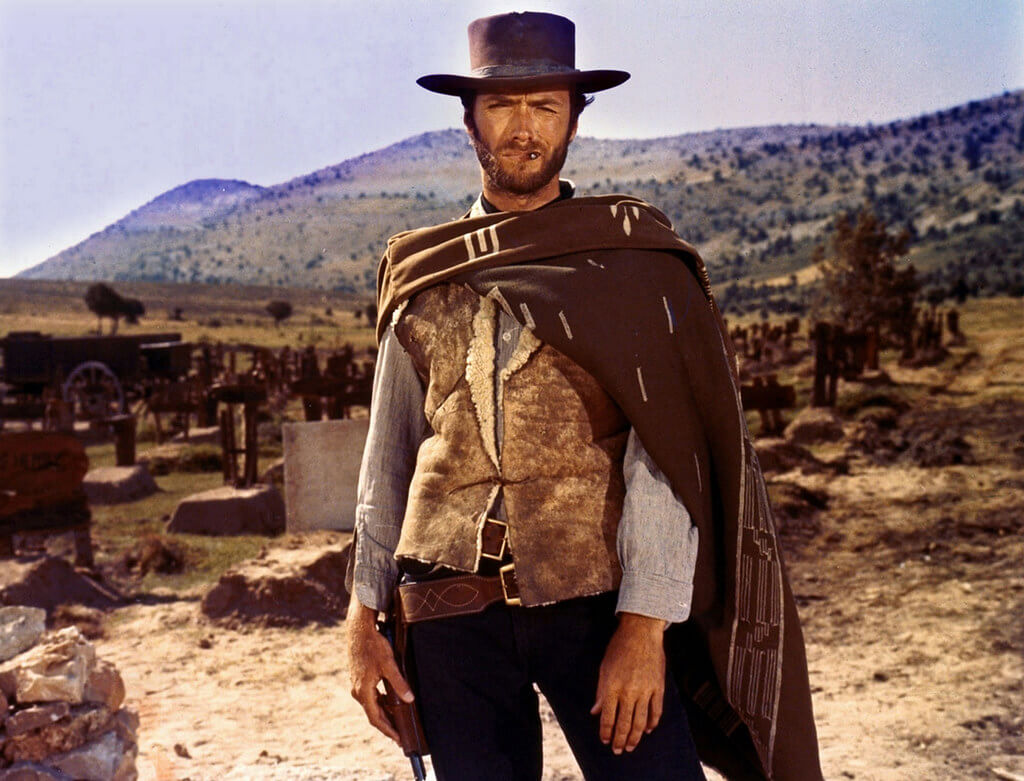 Clint Eastwood in a still from The Good, the Bad, and the Ugly