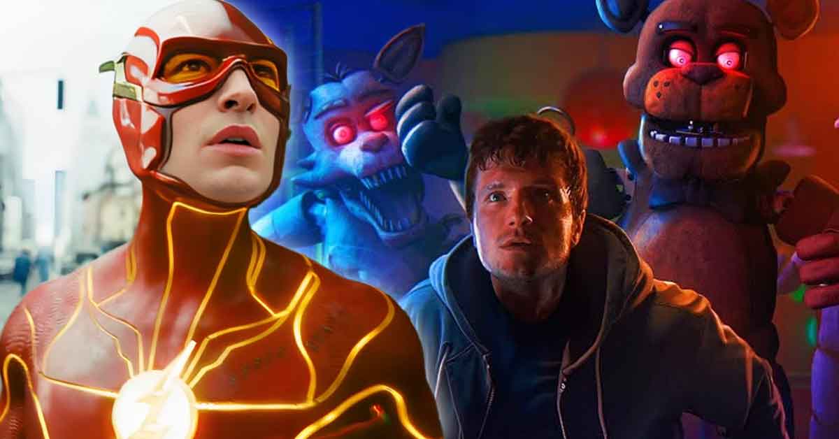 "critics can cry": josh hutcherson's five nights at freddy's continues box office domination, likely to cross ezra miller's the flash with 1/10th the budget