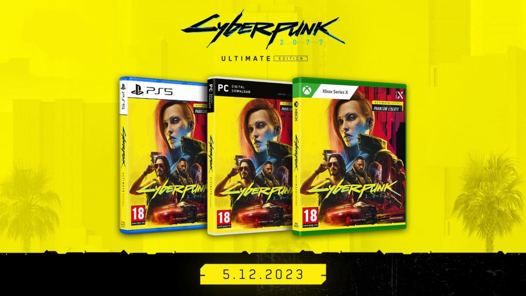 CD Projekt Red reveals cover art for Cyberpunk 2077 Ultimate Edition.