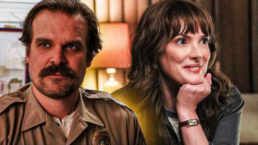 David Harbour Admits He Was Nervous While Making Out With Old Crush Winona Ryder in Stranger Things 4