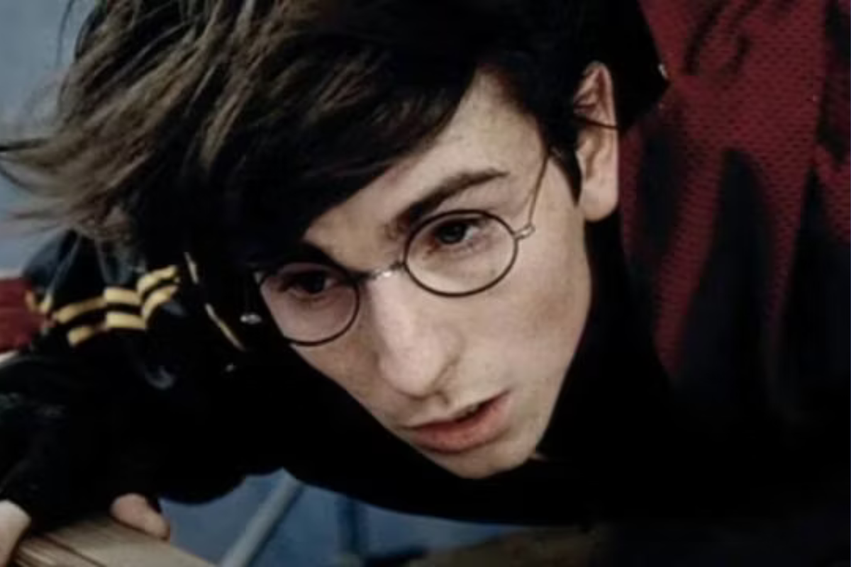 David Holmes as a stunt double in Harry Potter