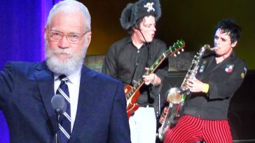 david letterman was sure green day drummer wanted to physically harm him during his talk show day
