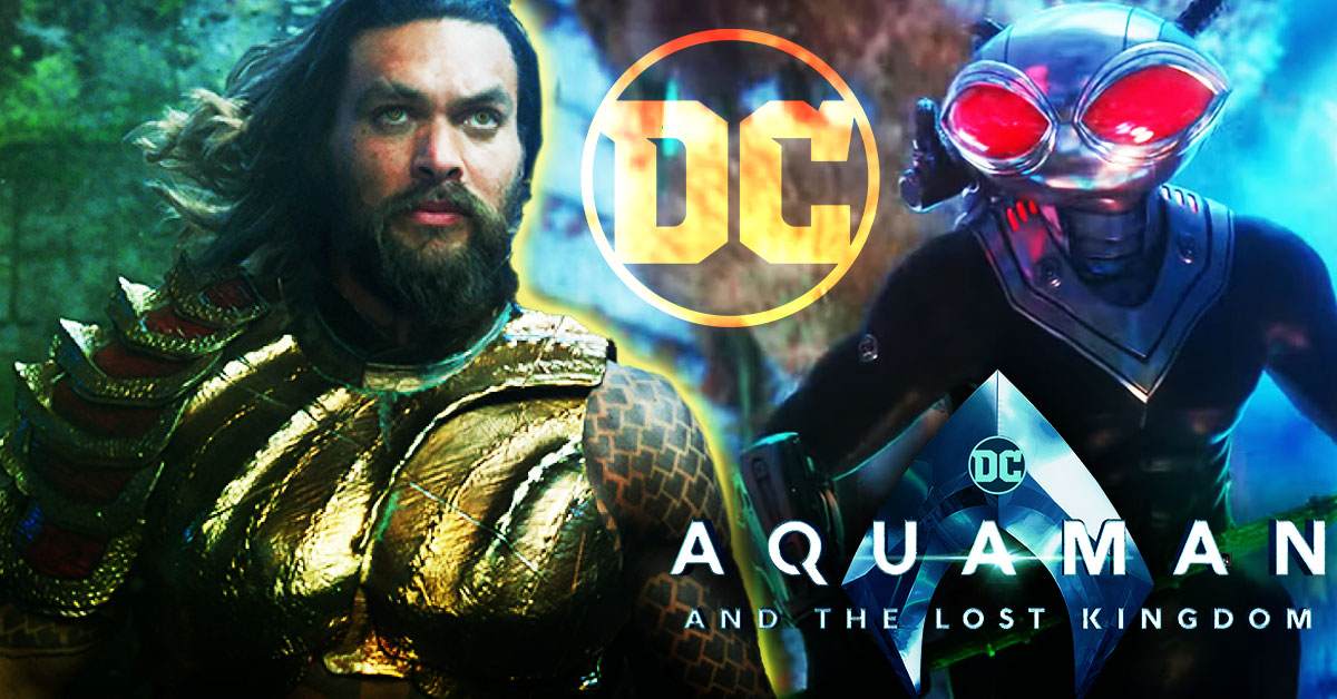 dcu's darkest moment might take place in aquaman 2 as the latest trailer shows black manta kidnapping aquaman's son