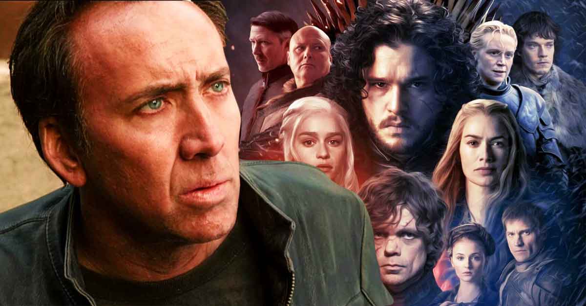 despite eccentric career, nicolas cage was terrified of film with game of thrones star