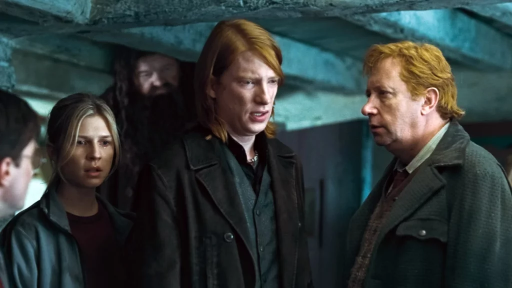Domhnall Gleeson as Bill Weasley in Harry Potter and the Deathly Hallows – Part 1