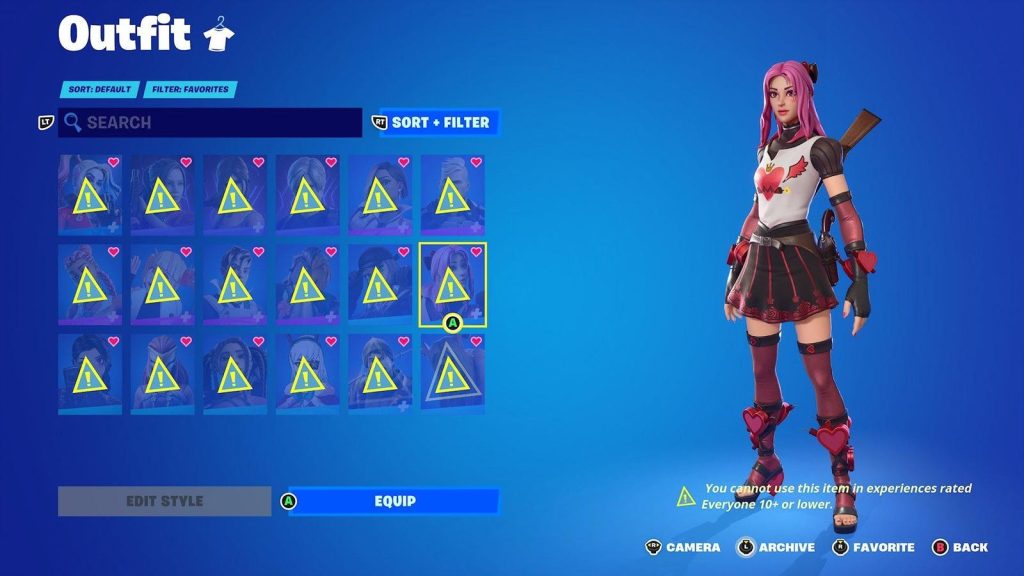 Epic Games realizes that it messed up with its latest Fortnite restrictions on skins.