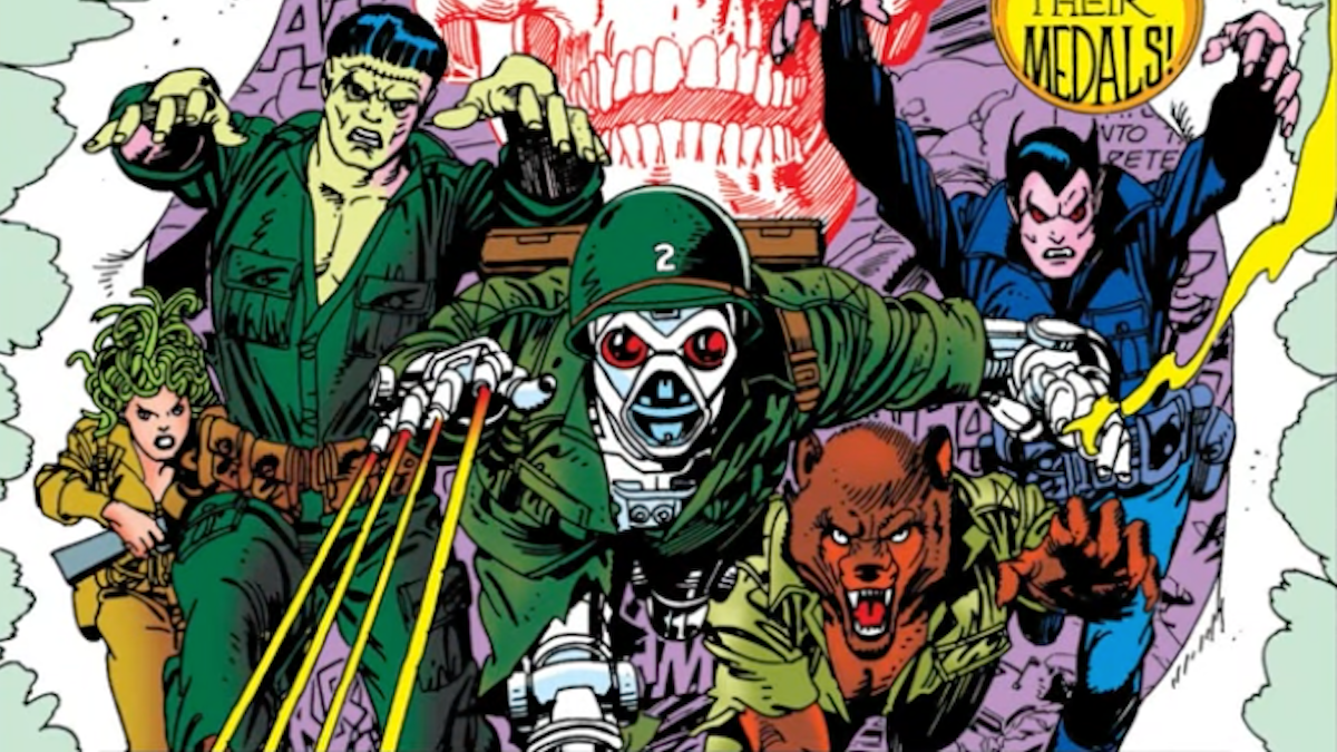DC's Creature Commandos from the comics
