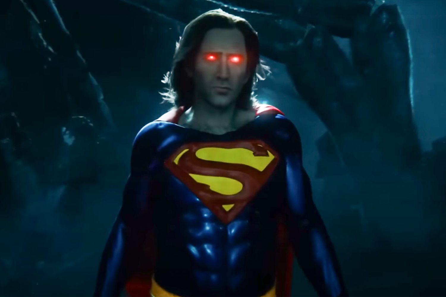 Nicolas Cage's Superman cameo in The Flash