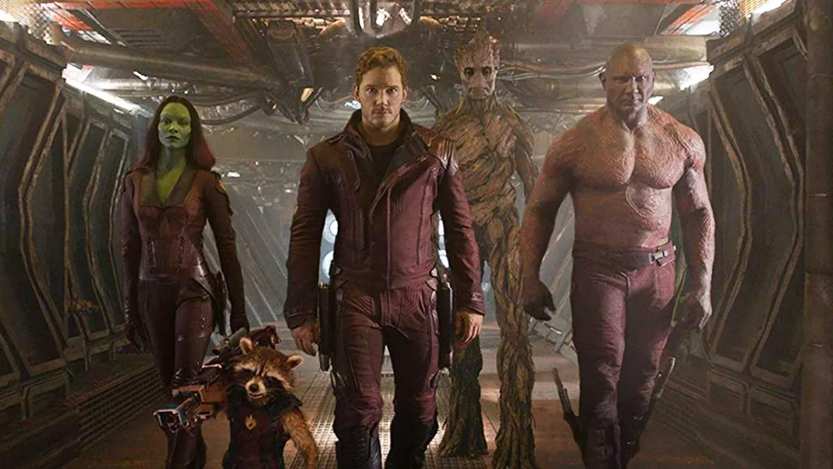 A still from Guardians of the Galaxy (2014)