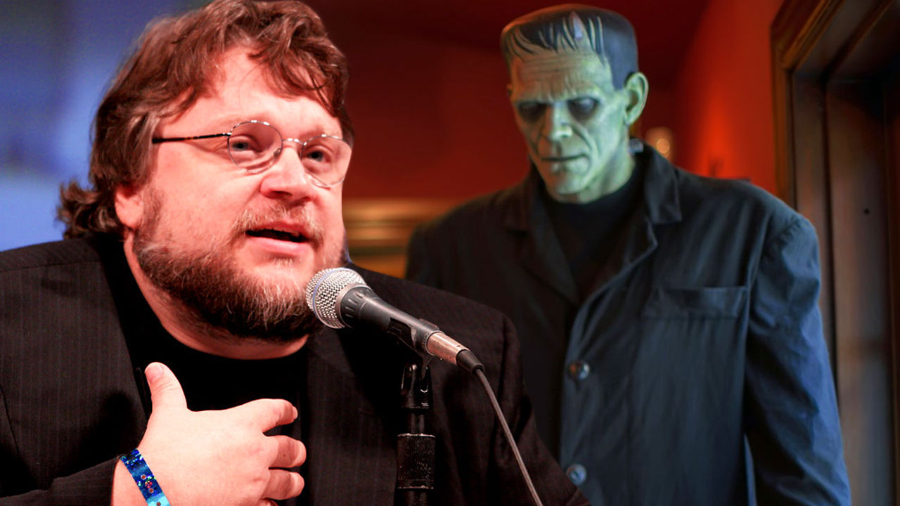guillermo del toro goes into full frankenstein mode as director makes a special visit on his trip to scotland ahead of film’s shooting