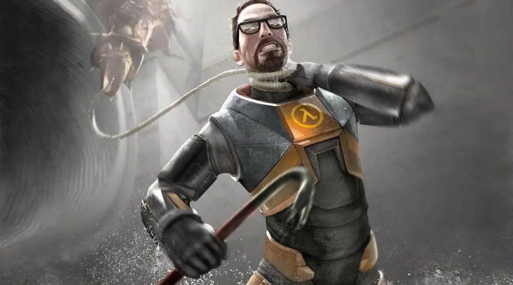 Steam is giving away Half-Life, the first-person sci-fi shooter title for free to Steam users.
