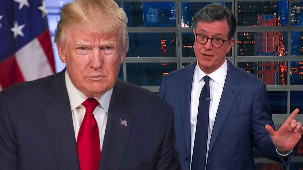 "He wouldn't even make eye contact": The 1 Donald Trump Trait Stephen Colbert Said Makes Him the Worst Guest Ever