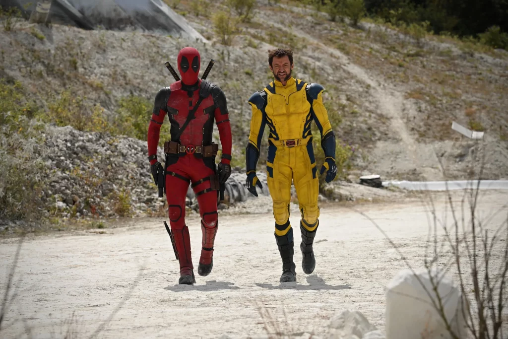 Ryan Reynolds and Hugh Jackman in Deadpool 3