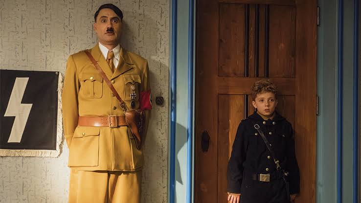Taika Waititi as Adolf Hitler in Jojo Rabbit