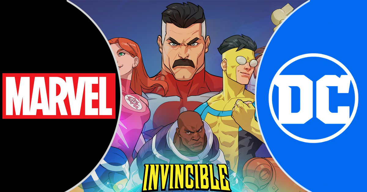 invincible creator claims series will thrive for one reason despite fans getting ‘fatigued’ by endless marvel and dc projects