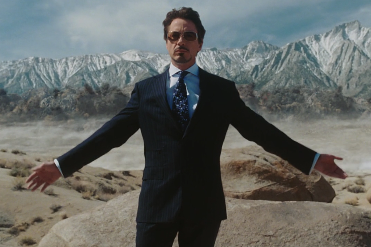 Robert Downey Jr. in Iron Man 