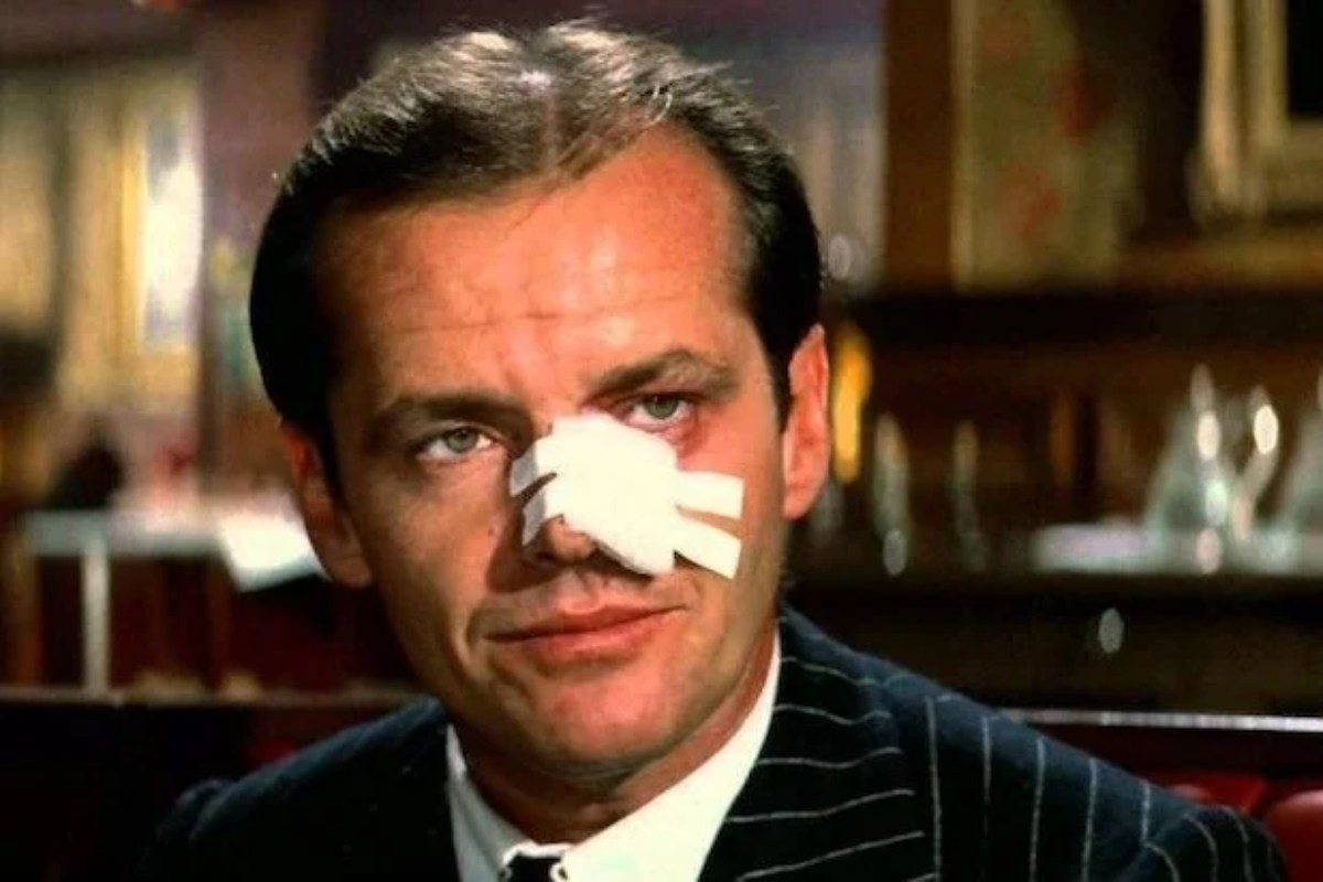Jack Nicholson in Chinatown.