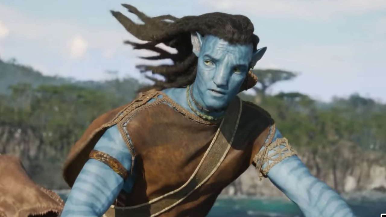 Sam Worthington as Jake Sully in Avatar: The Way of Water