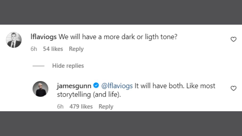 James Gunn's Instagram