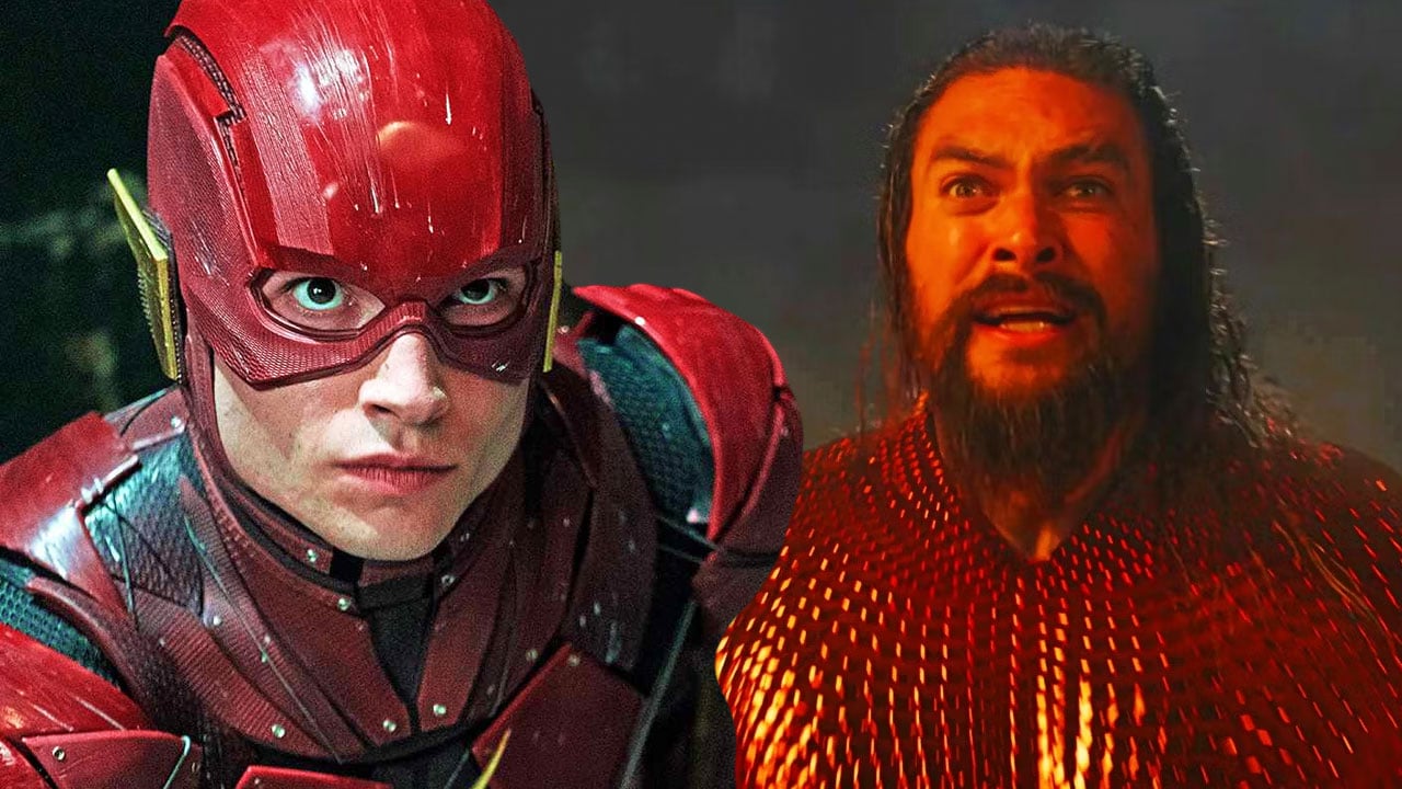 jason momoa’s aquaman 2 did a very bad job of promoting dceu’s last stand with 1 scene involving ezra miller