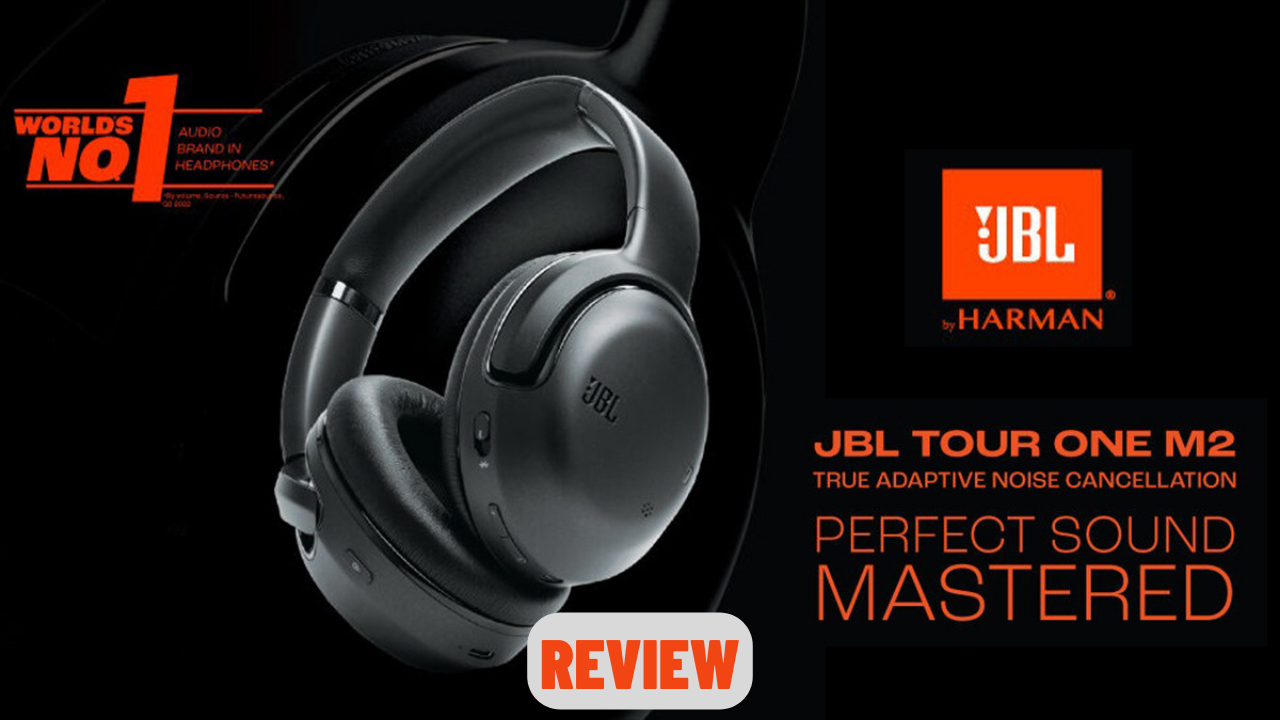  JBL Tour One M2 - Wireless Over-Ear Noise Cancelling Headphones  (Black), Medium : Electronics