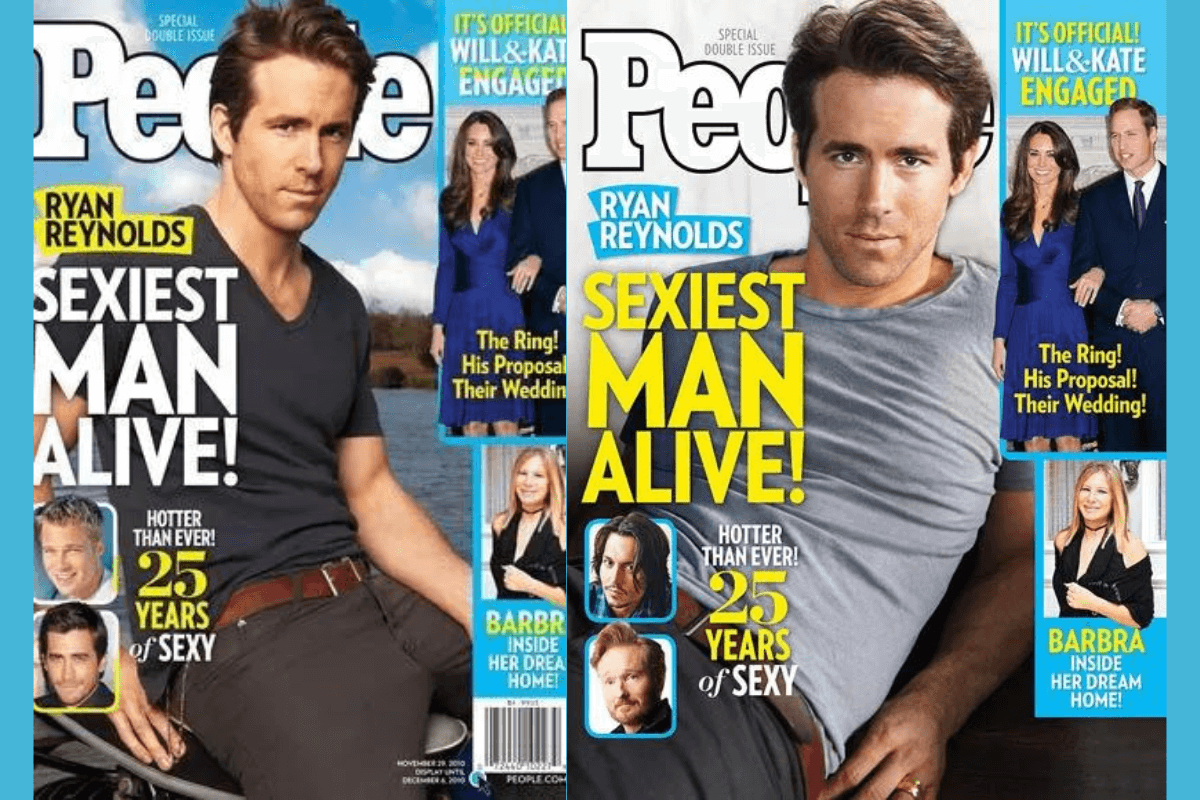 Ryan Reynolds was People's Sexiest Man Alive in 2010