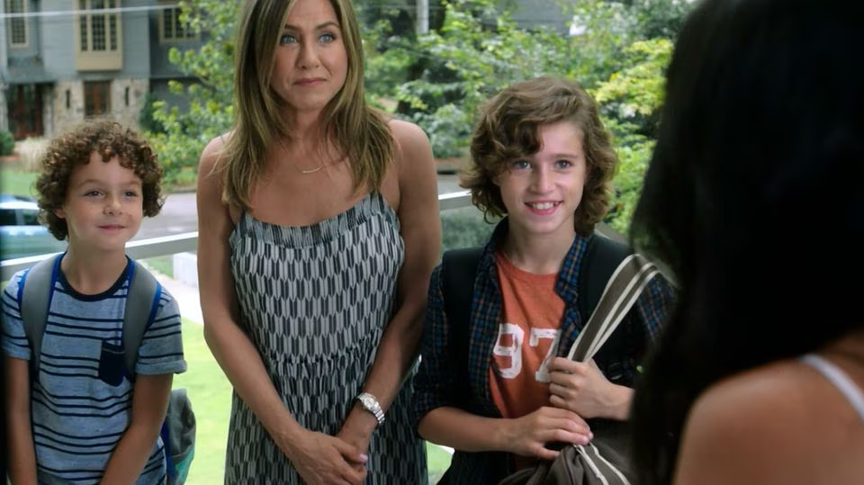 Jennifer Aniston in a still from Mother's Day
