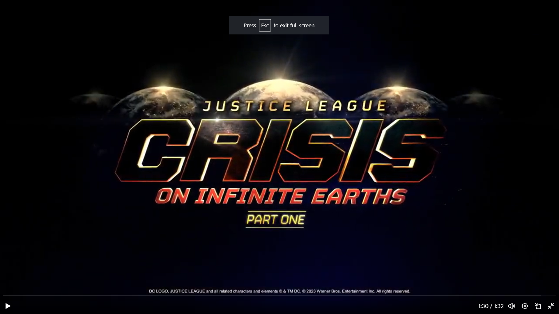 Justice League: Crisis on Infinite Earth - Part One (2024)