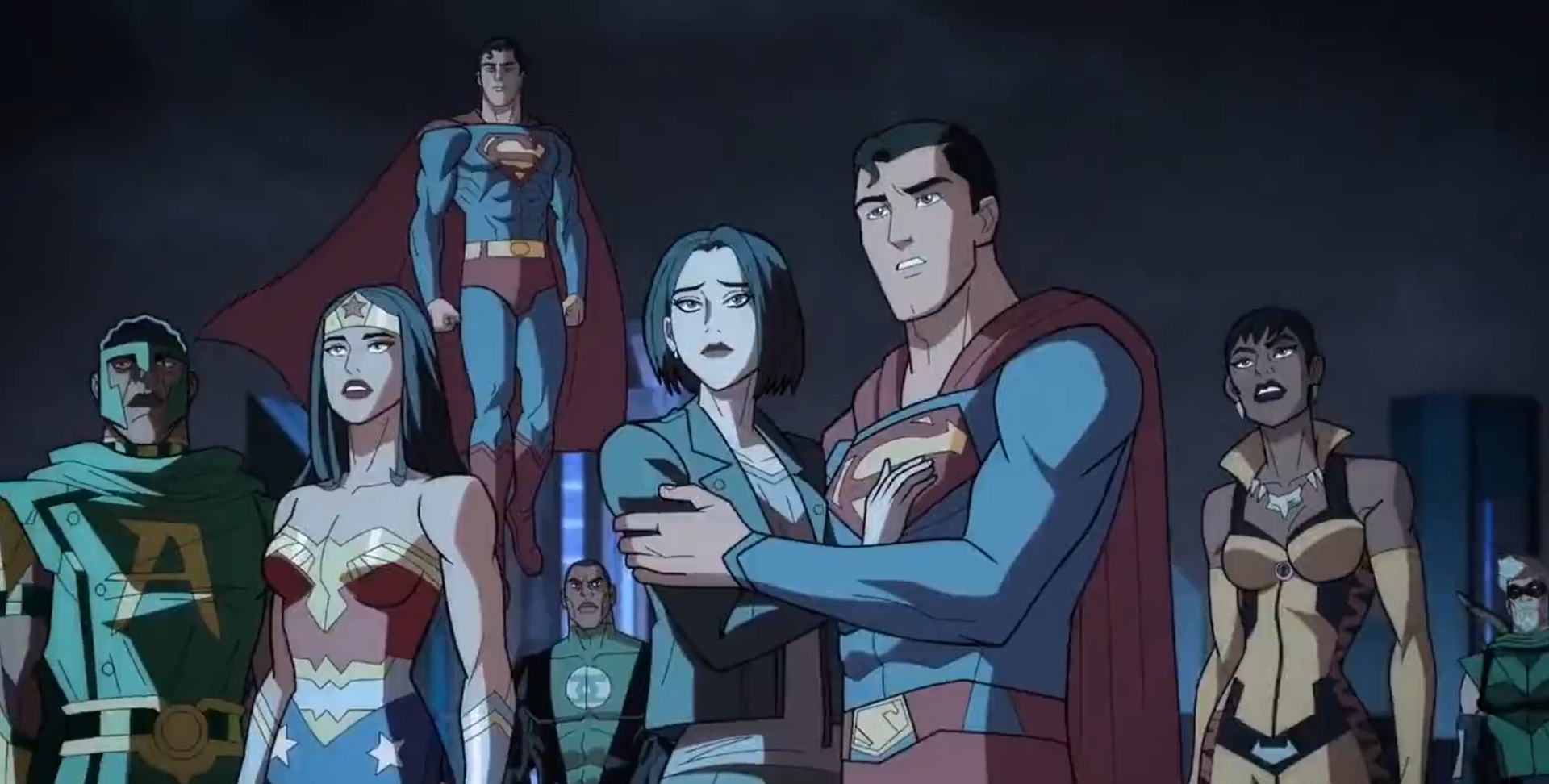 A still from Justice League: Crisis on Infinite Earth - Part One