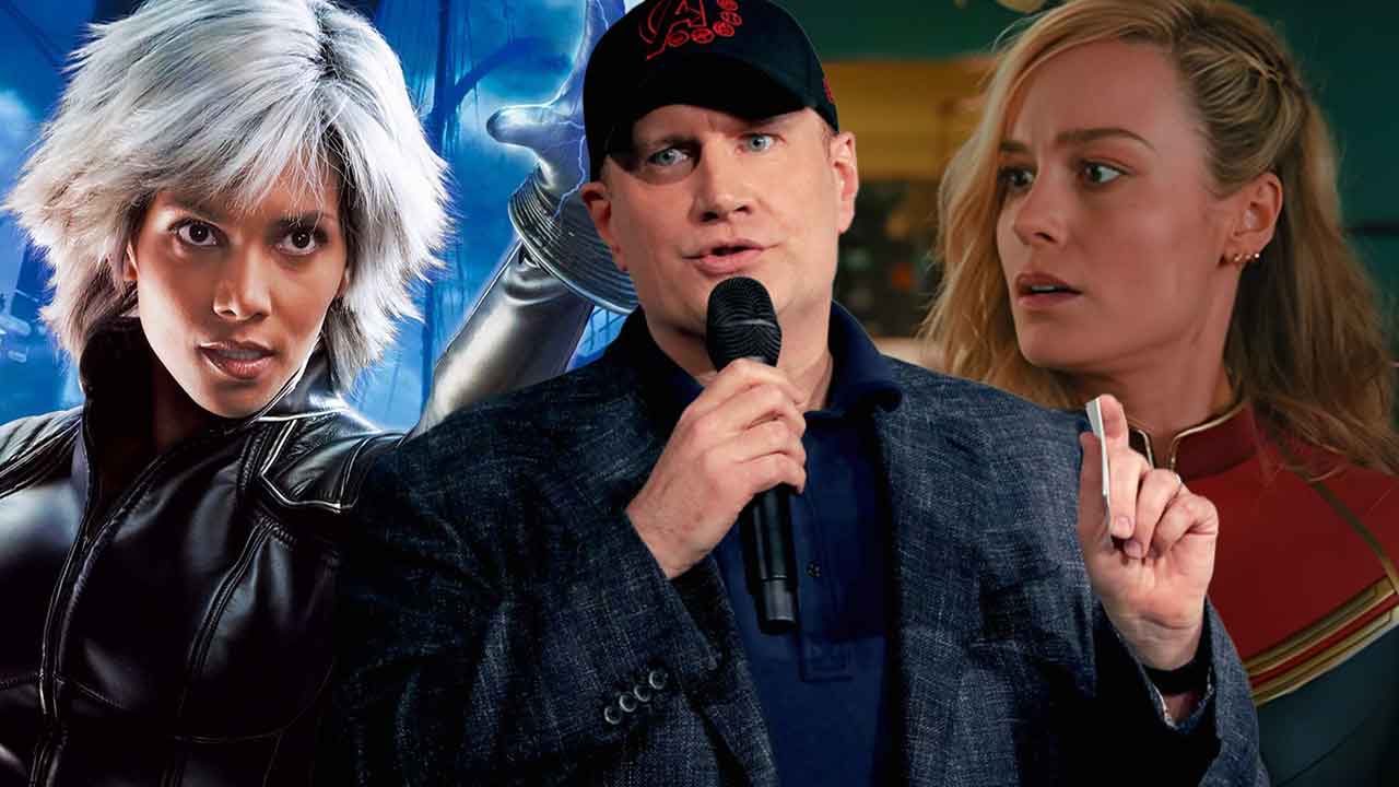 Kevin Feige Dodges Halle Berry's Storm Fan Theory, Refuses to Spill the Secret About the Mystery Woman in Brie Larson's The Marvels