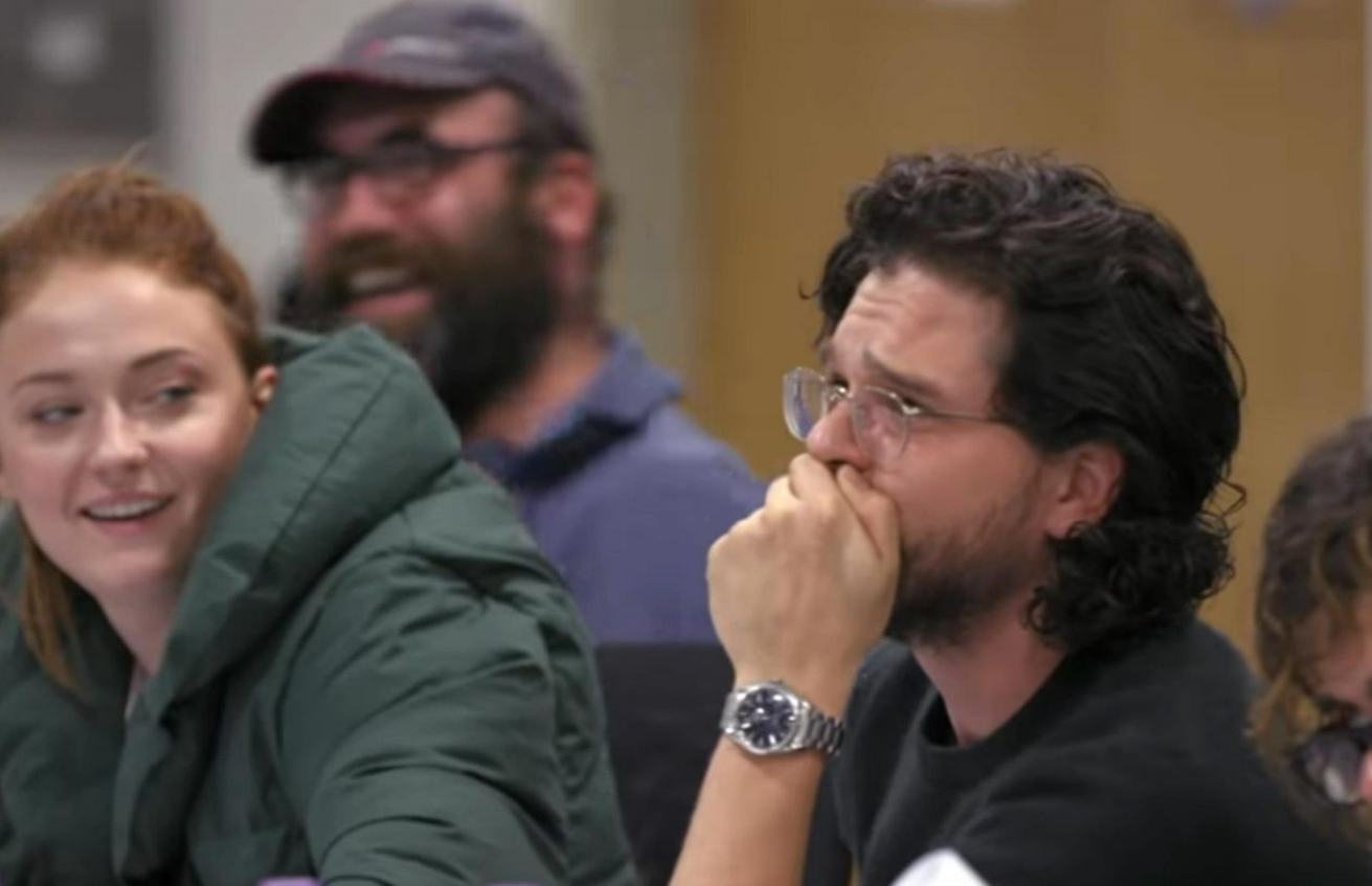 Kit Harington's reaction to the series finale in HBO's The Last Watch