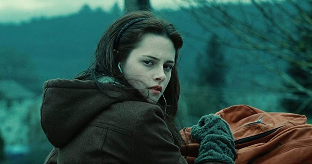 Kristen Stewart in a still from The Twilight Saga