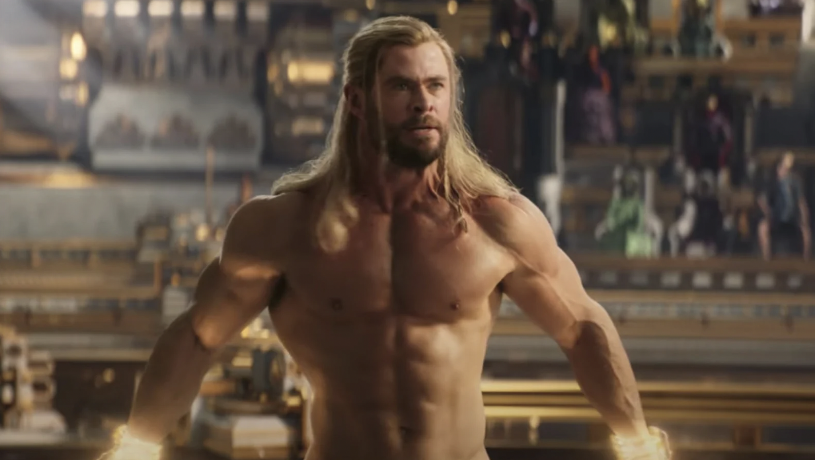 A still from Thor Love and Thunder