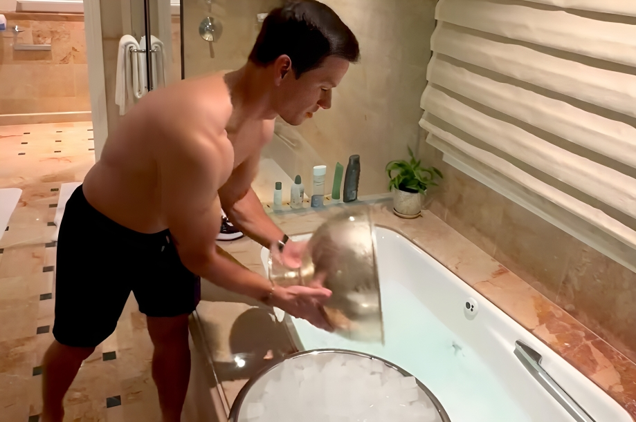 Mark Wahlberg shared his ice bath routine on Instagram 