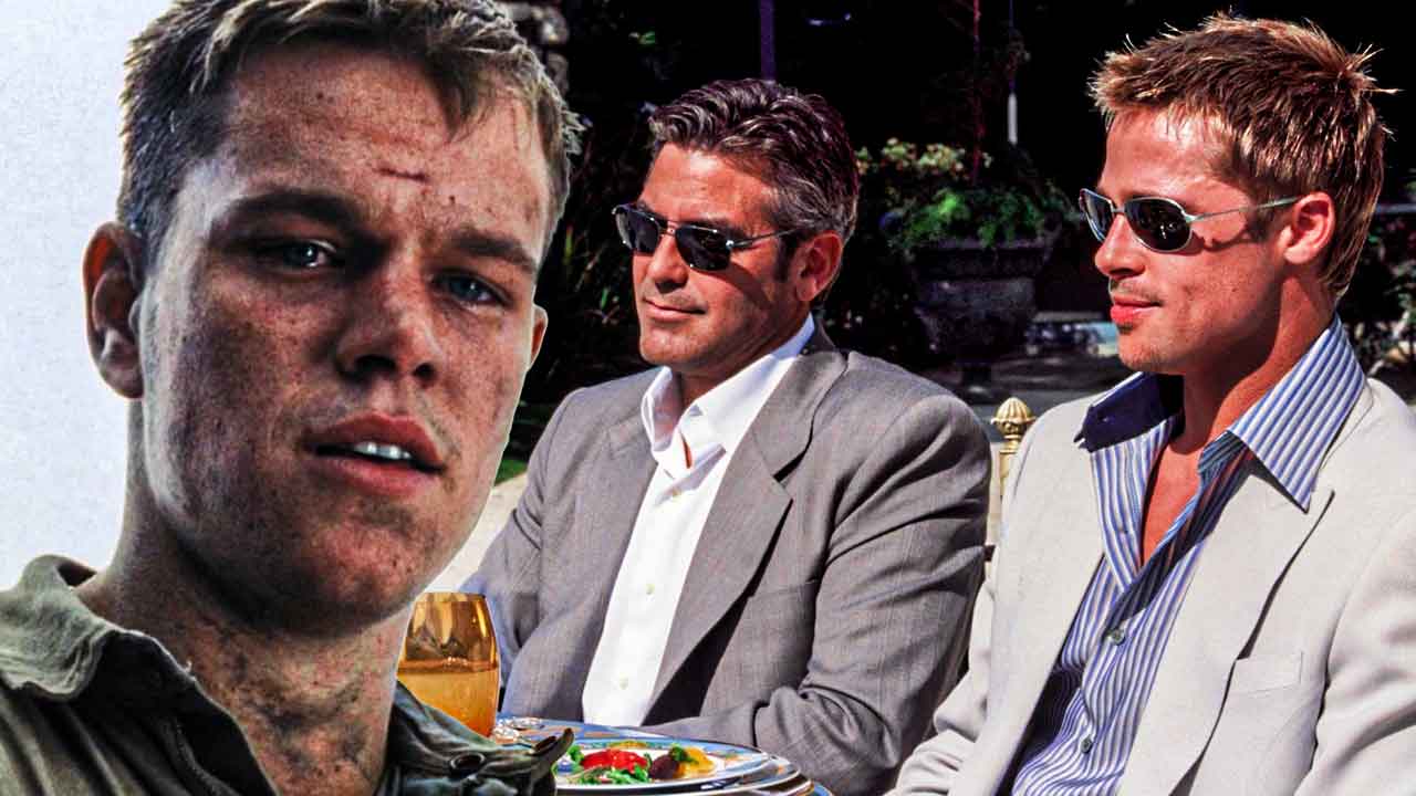 Matt Damon Feels Brad Pitt and George Clooney Overshadowed Him in Ocean’s Eleven